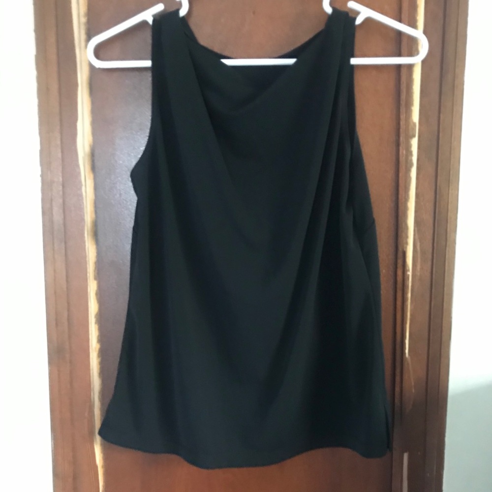 Black tank top